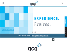 Tablet Screenshot of gcginc.com